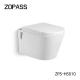 Sanitary Ware Closestool Wall Hung Toilet Bowl One Piece WC Toilet