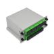 Compact SC APC LGX PLC Splitter Insert Cassette Type DIN 1X16-PLC