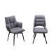 Modern Upholstered Fabric Dining Seats with High Backrest 0.273 Cbm Volume Capacity