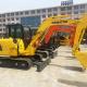5Ton Small Used Komatsu Excavators PC56-7 Hydraulic Compact Crawler Mini Digger
