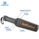 ABS 9V Battery Hand Held Security Metal Detector Wand