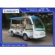 8 Seats Blue Eco Friendly Electric Tourist Car High Frequency Onboard Charger