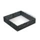Extra Large Drip Tray for Garden Decoration 4 Square Units Plant Containers Accessory
