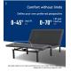 Sturdy Smart Adjustable Bed Humanized Design With Underbed Lighting