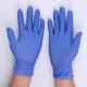 EN374 Medical Consumable Items Adult Blue Nitrile Gloves