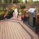 Traditional Design Style Waterproof Fire Resistant WPC Decking Board with Corner Kits