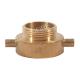 NST brass adaptor with male thread 1.5inch for hydrant