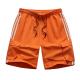 Orange Five Quarter Beach Surf Shorts Casual Loose Beach Pants