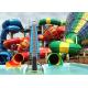 Enclosed Funny Adult Water Slide , Water Playground Equipment With Low Cost