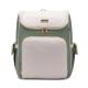 New Large-capacity PU Leather Diaper Bag Waterproof Shoulder Mommy Backpack With Stroller Strap For Mom
