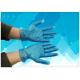 Uniform Surgical Hand Gloves Rolled Rim Colorful Gamma Sterilized Beaded Cuff