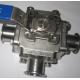 3 Way Casting Iron Ball Valve With Direct Mounting with 1000WOG