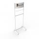 Customized Display Stand Metal Tools Shop Display Rack With Hooks