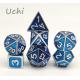 Polyhedral Polished RPG Dice Set Multifunctional For Collection