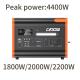 Solar Panel Power Station 2200W Portable Generator with AC/DC 230V Output Power Bank