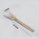 175mm Organic Wheat Fiber Disposable Knife Cutlery Eco Friendly For Travel