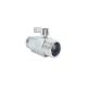 Q11F-63P Stainless Steel Handle Double Male Thread Mini Ball Valve for Water Management