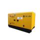 22kW quiet diesel generator Powered By Y495D Diesel Engine With Chassis Base Fuel Tank