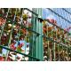 Hot Dip Galvanized Double Loop Woven Wire Fencing Ornamental Peach Post