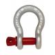 Retail Industry Carbon Steel 5/8 Bow Shackle with Galvanized Screw Pin