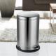 Smudge Resistant 30L Round Stainless Steel Trash Can
