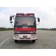 177KW Red Fire Truck , 4x2 Fire Engine Vehicle For Emergency Rescue