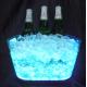 promotional PS + ABS Multi Color large LED Ice Bucket with remote control for bar, party