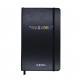7.5*9.5 inches Ruled Lined Black Writing Black Color Notebook With Rounded Corners