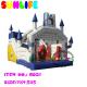 Amusement Park Jumping Castle Inflatable Bouncy Slide For Children
