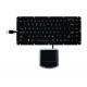 IP65 Silicone Rubber Military Keyboard PS2 USB With 400DPI Touchpad