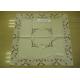 8cm Double Border Hemstitch Collection Tablecloth With Machine Washing