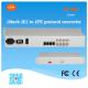 FCTEL 19 inch 75 Ohm 4E1 to 4 Ports 10/100Mbps Ethernet Isolated Protocol Converter
