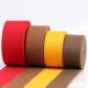 Red Brown Polyester Cotton Ribbon Tape For Bags And Suitcases Handle