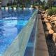 Customized Size Clear Acrylic Panels For Pool Fence AUPOOL Polycarbonate Pool Cover