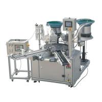 40bpm 1000ml Bottle Filling And Capping Machine Liquid Powder Rotary Screw Press