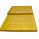 Vibrating Screens polyurethane dewatering screen panel with low noise in the operation