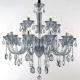 Purple chandelier K9 crystal for Living room Bedroom Lamp (WH-CY-83)