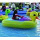 EN71 Children Water Games Motorized Inflatable Bumper Boat With Battery