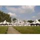 Luxury Party Marquee Tents House Heavy Duty PVC Fire Prevention