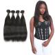 9A Straight Virgin Hair Weave , Natural Straight Hair Extensions Full Cuticle