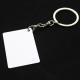 SGS ISO 9001 Blank Metal Keychains Sublimation Anti Rust