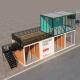 Pool Flat Pack Steel Container House 3 Bedroom Prefabricated