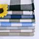 High Quality Plaid Check Linen Cotton Fabric Twill Weave