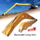 CE Antiwear 18 Meters Excavator Long Arm , OEM ODM Excavator Long Reach Boom 20-50ton for PC120 CAT320