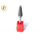 Shape L Taper Radius End  Tungsten Carbide Burs For Wood Carving Polished