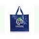 Custom Big Laminated Shopping Bags , Water Resistant Non Woven Tote Bag