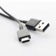 High Light USB Type C Cable ABS / PC Housing TPE Customized For Android Cell Phone