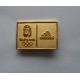 Custom design brass / Iron offset printing lapel pin badge