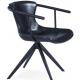 Moderately Thick Cushion 48cm Modern Swivel Lounge Chair