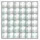 595X595mm 3D 96W 120W 140W Aluminum Lighting Panel LED Panel Light